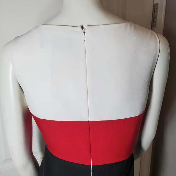 Evan-Picone Black Label Colorblock Sheath Dress Women's Size 10 NWOT - Picture 12 of 16